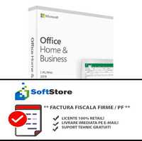 LICENTE Office Home & Business 2019 - 100% RETAIL, Factura, Legal!