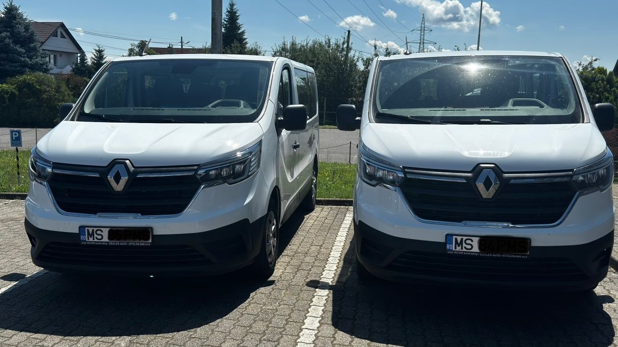 Renault Trafic 8+1 locuri – 2023 – 35.000 km – impecabila