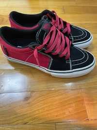 Vans negru+visiniu