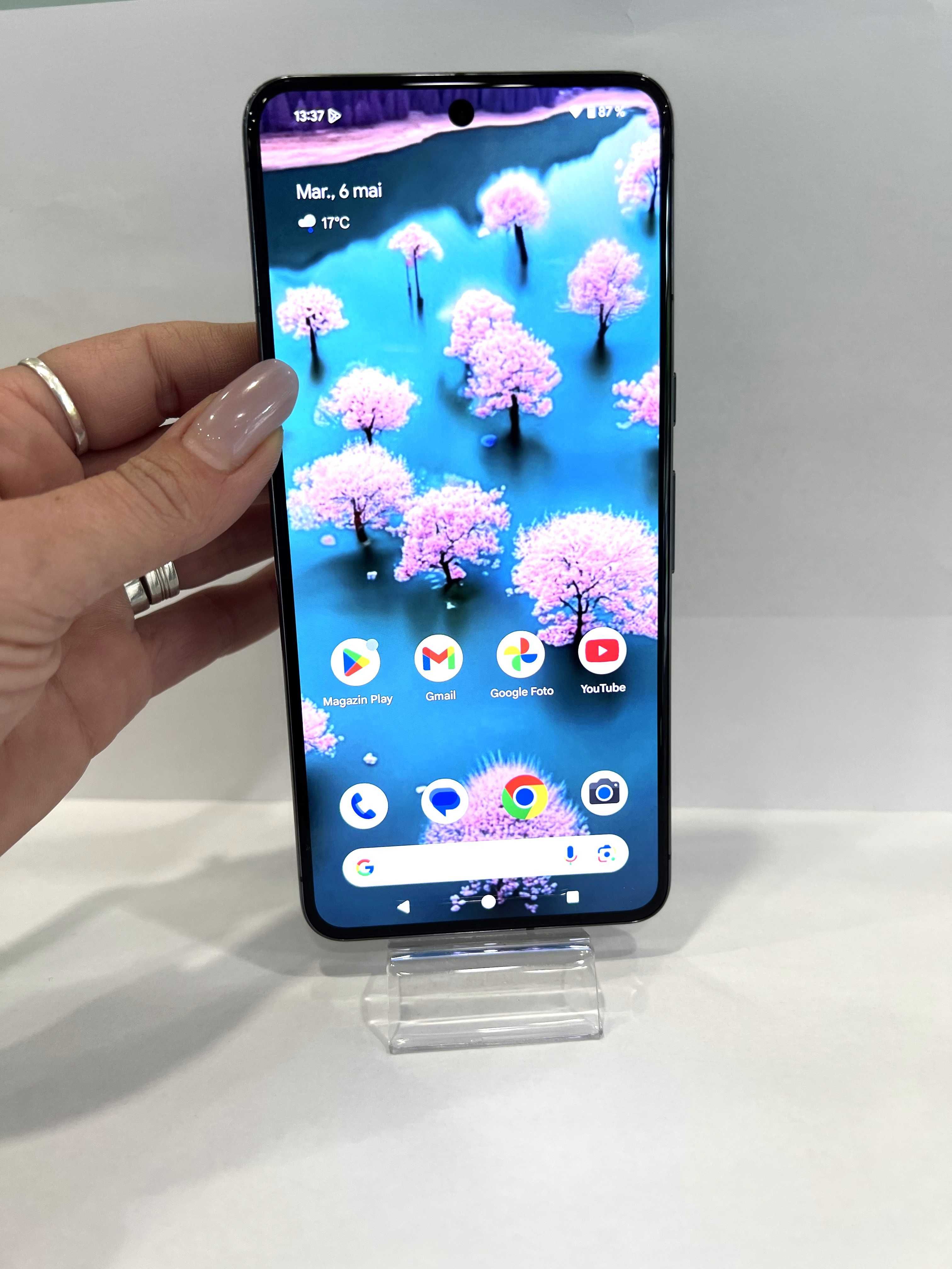 Google Pixel 8 Pro, 128GB/12GB RAM, Negru, impecabil!