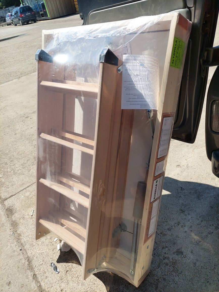 Scara pod pliabil metalică sau lemn 100×100
