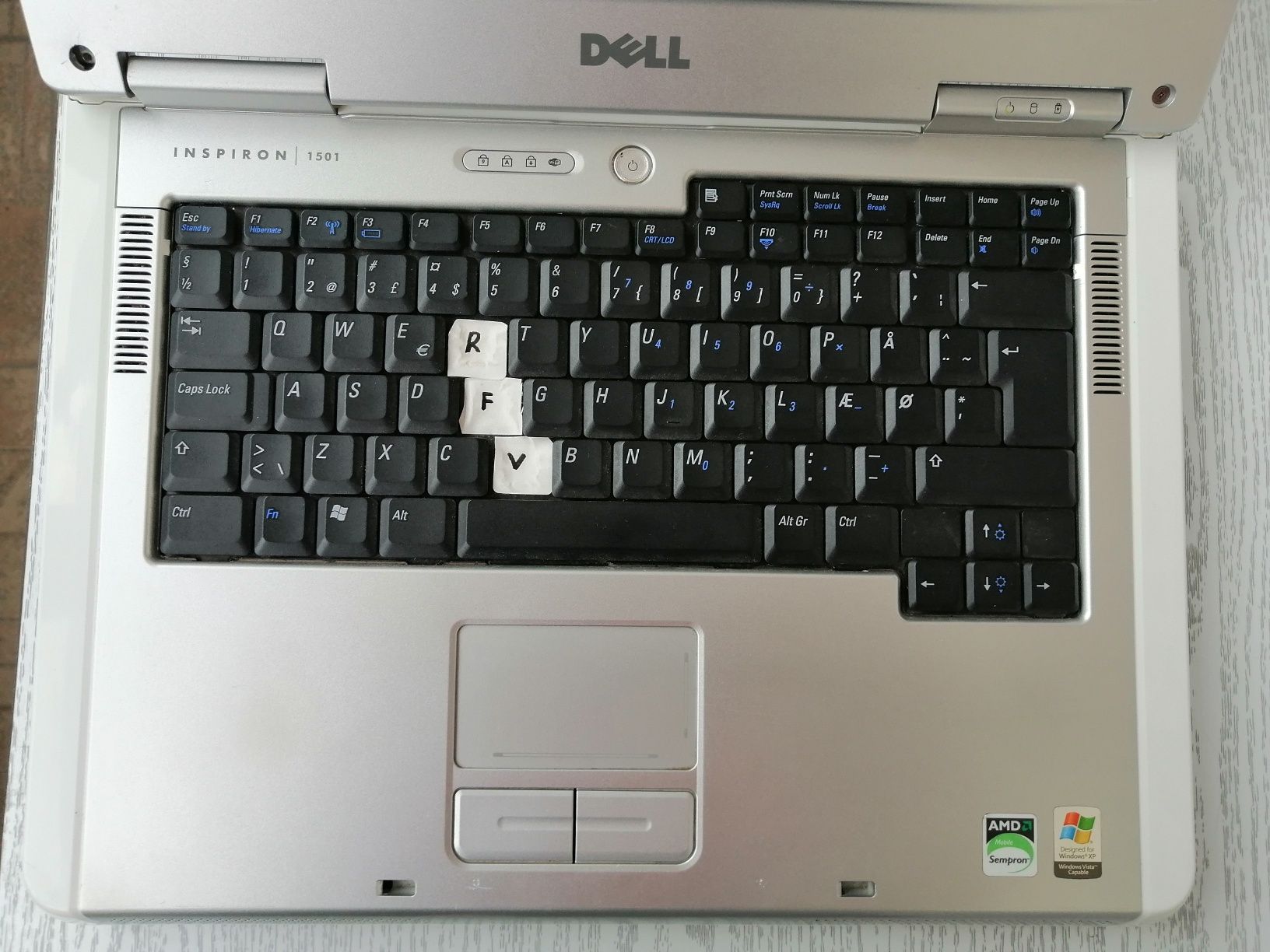 Dell inspirion 1501