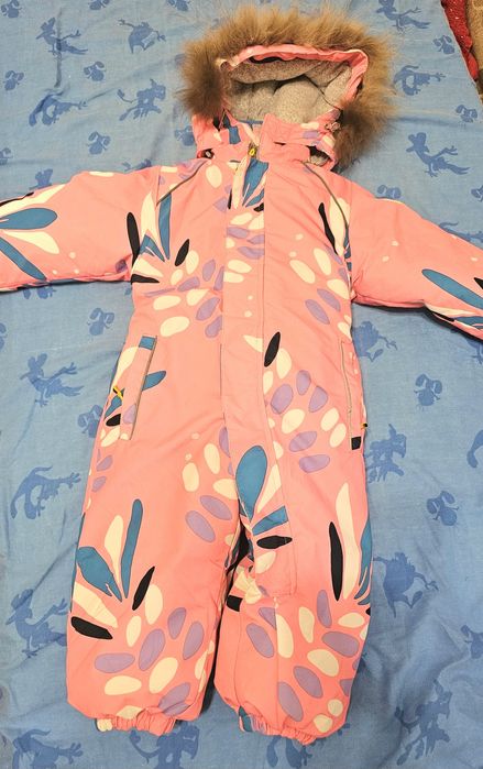 Зимний комбинезон для девочки 104 рост