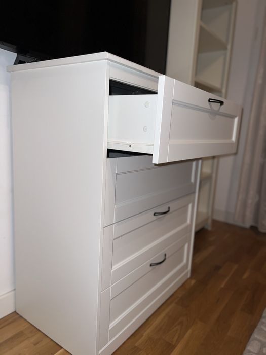 Comoda Organizator cu sertare Ikea pal alb