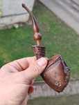 Pipă freehand lemn de briar