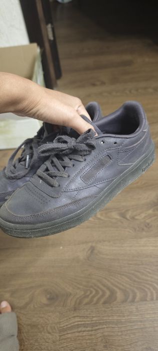 Кроссовки reebok 39, кожаные, унисекс