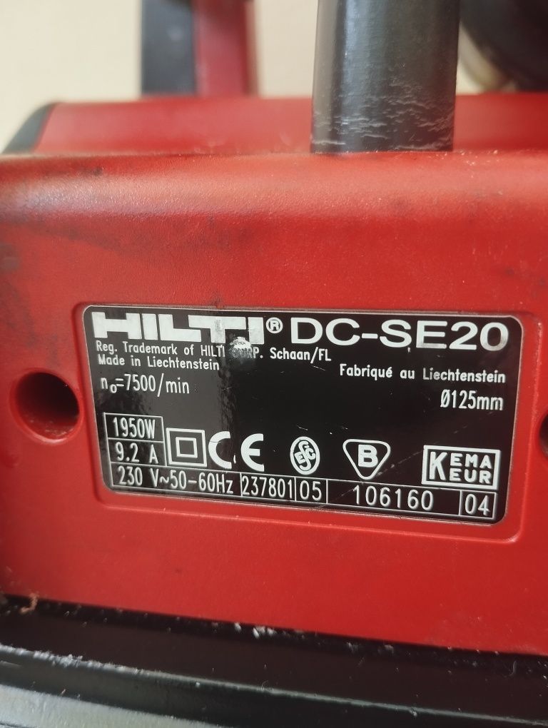 Hilti dc se 20 фреза