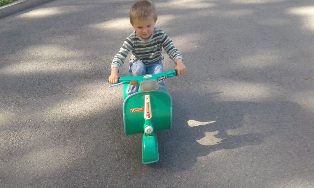 Мотороллер Крошка СССР Советский