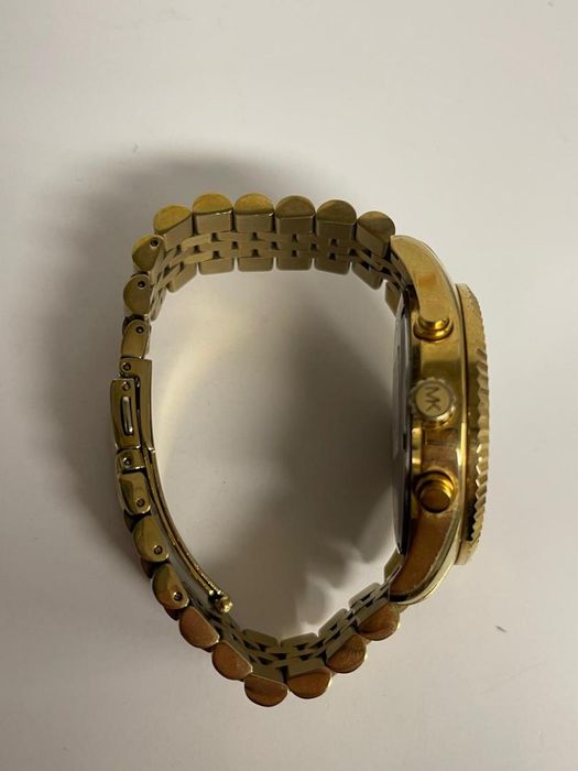 Ceas barbati, Michael Kors, 44x13mm, otel, cadran auriu -T-