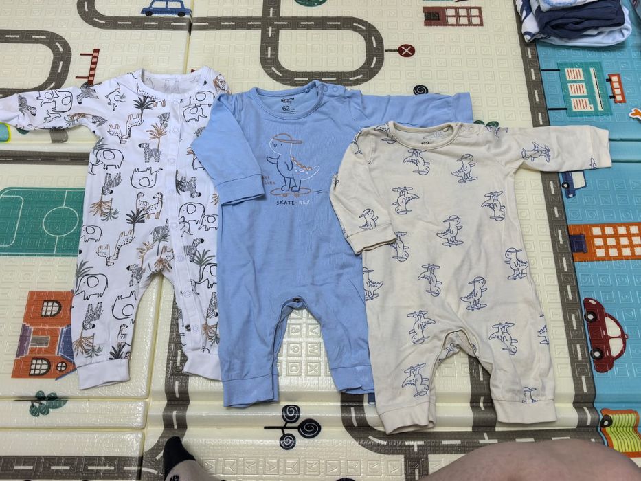 Set 3 salopete , marimea 62