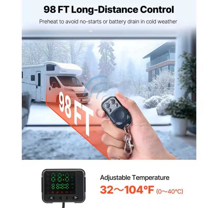 Incalzitor motorina / sirocou NOU 8KW