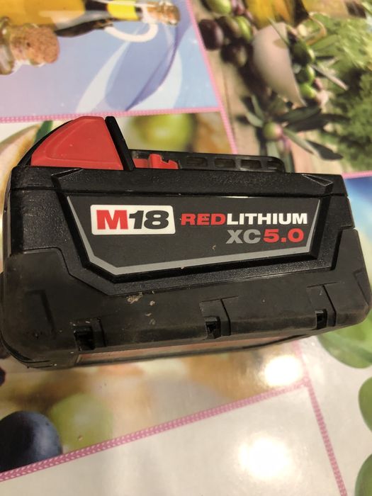 Acumulator Baterie Milwaukee M18 XC 5.0AH Red Lithium