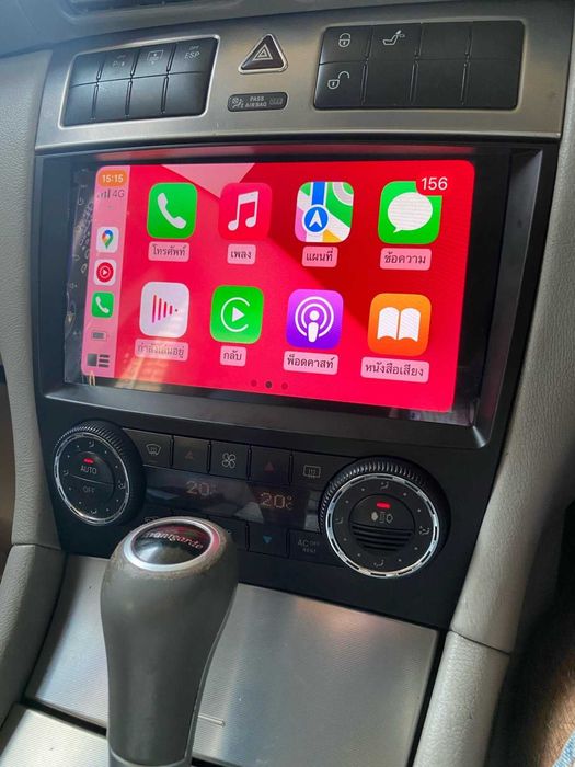 1-8GB Navigatie GPS Android Mercedes C Class W203 W209 CLK CarPlay
