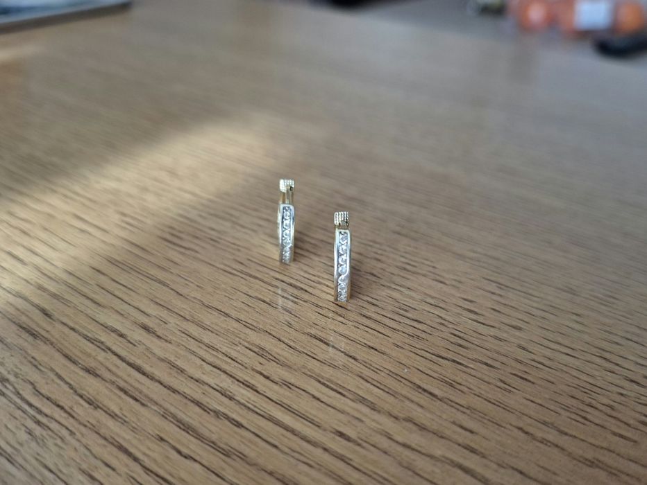 Дамски златни обеци "BVLGARI" - 4,30 гр. / 585 / 14K