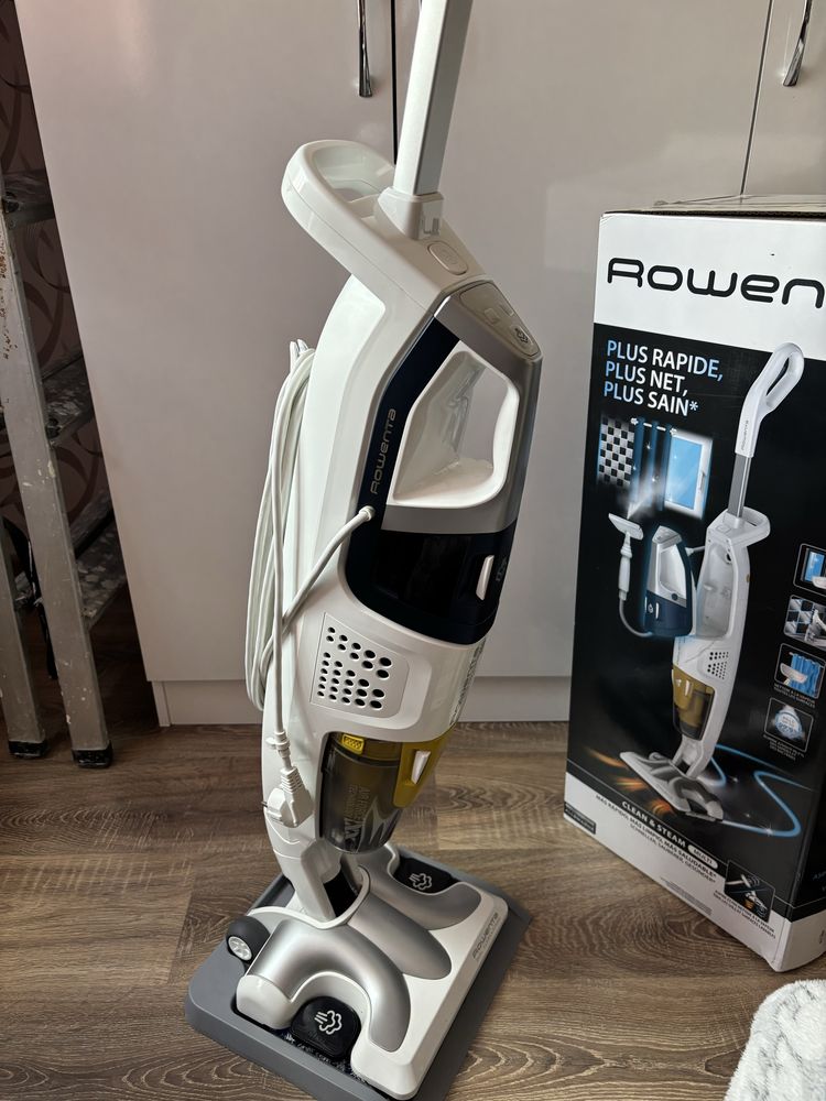 Rowenta clean and steam multi вертикална прахосмукачка и парочистачка