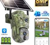 Camera video vanatoare rotativa dubla cu 4g si SIM cu transmitere