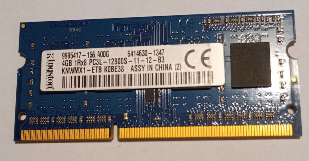 Vand Memorie Laptop DDR3L Kingston 4GB sau 8GB(2x4)– 1.35V Low voltage