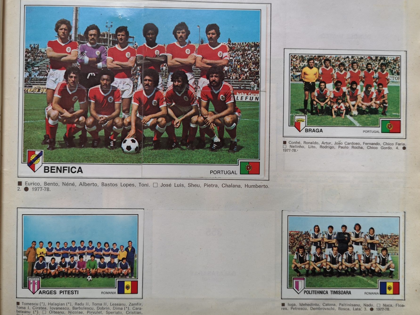 Mega rar! Panini Euro football 79 Album complet original 1979 Italia