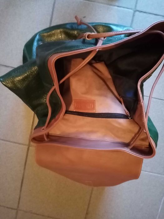 Rucsac din piele naturala