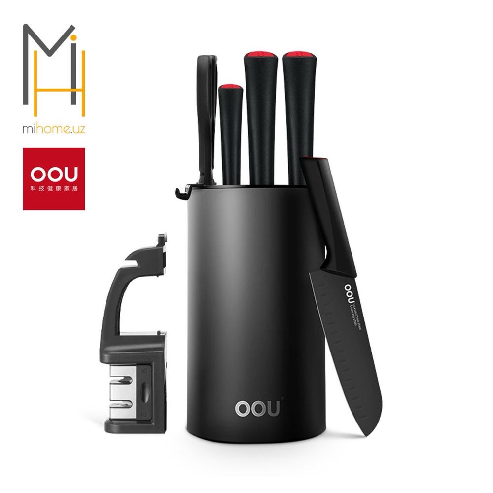 Набор кухонных ножей Xiaomi OOU Crane Series Kitchen Set (7 предметов)