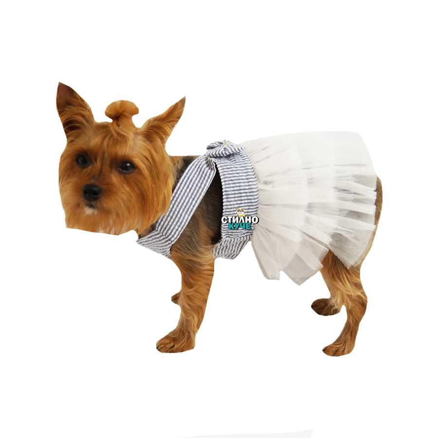 Кучешка рокля Дрехи за кучета Кучешки дрехи Официална рокля за куче