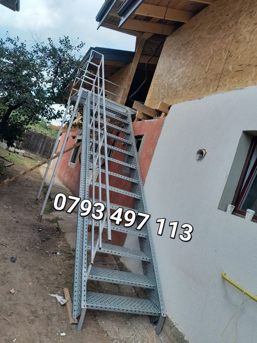 Scări metalice galvanizate la orice demisiune asiguram transport ori u