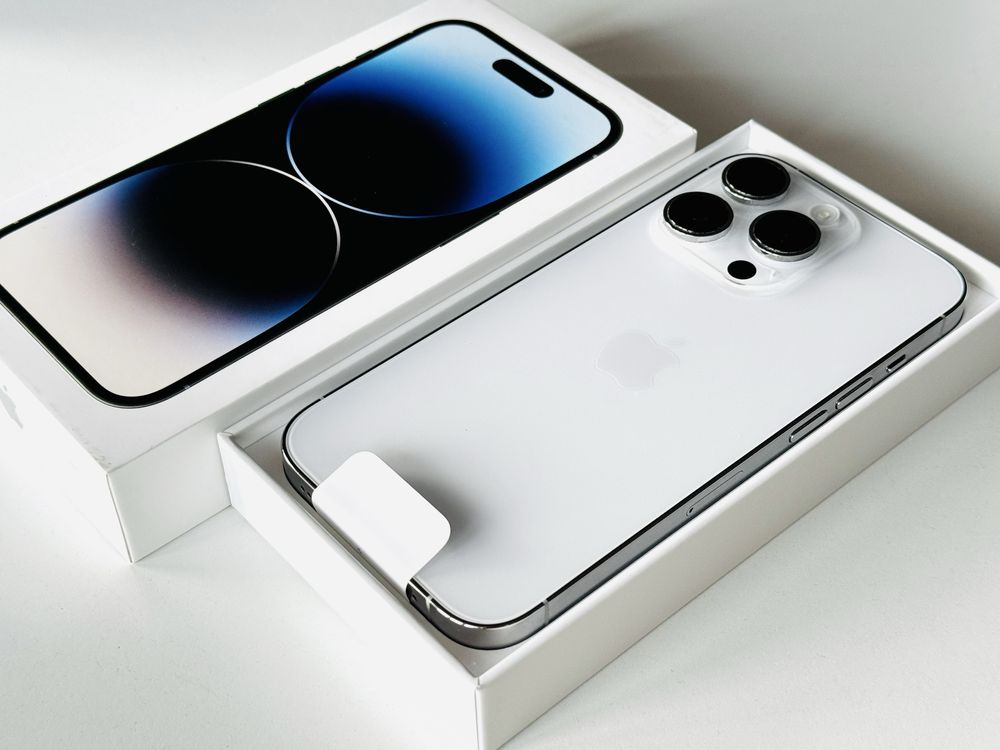 Iphone 14 Pro 128GB White 100% Батерия! Гаранция 6 месеца