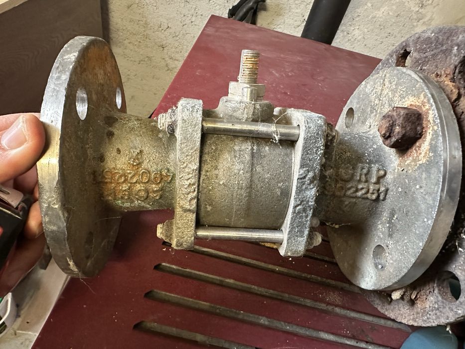 Valvă industrială inox