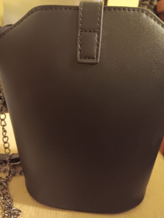 Черна чанта с бродерия