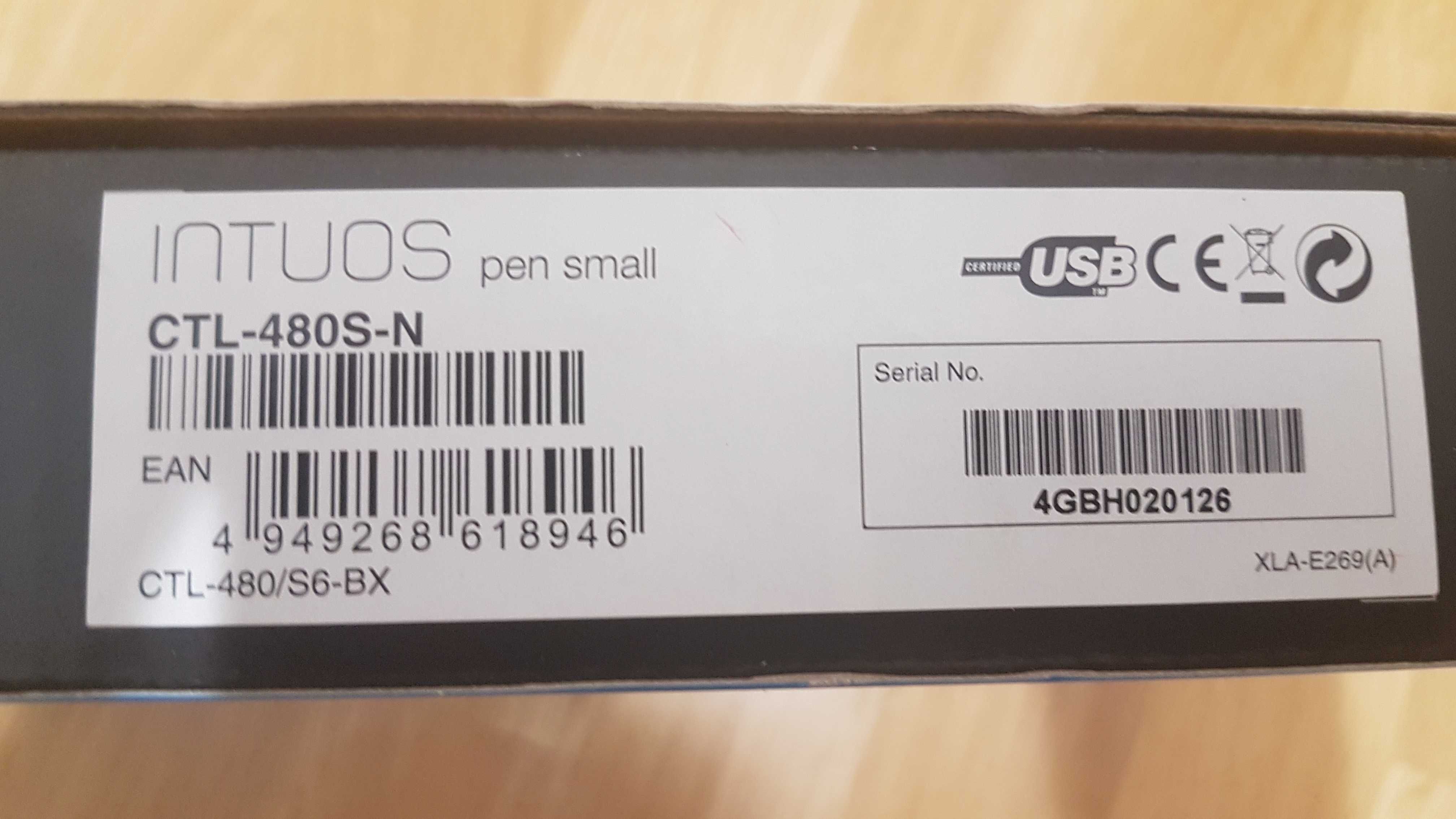 Wacom Intuos Pen S CTL-480S-N (tableta grafica)