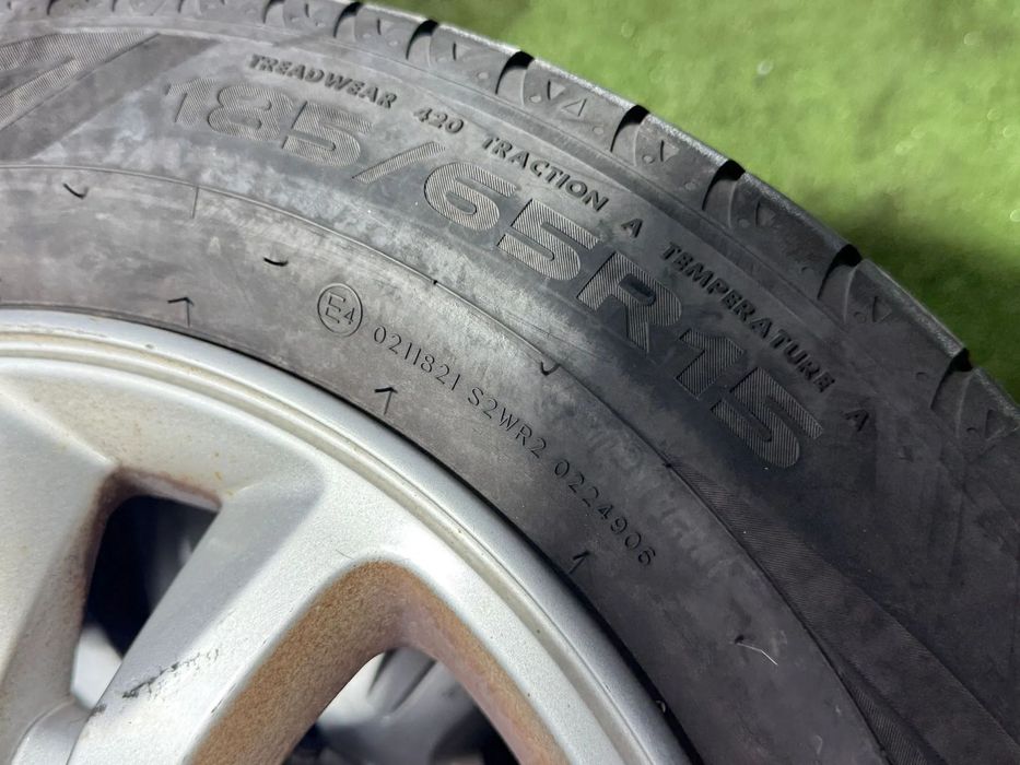 JANTE HYUNDAI R15 / 4x100 / i20 15 / 185/65 R15 / DOT-E / MWB0 4522 / 6.0J * 15 - A TYPE + CAUCIUCURI (X3)