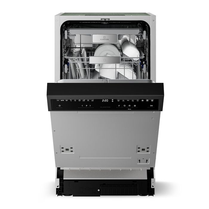 Полувградена съдомиялна машина Klarstein Velaire 45 см с 9 програми