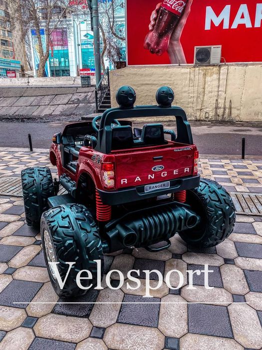 Новый детский электромобиль ford monster truck