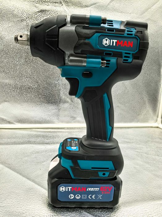 Cheie de roata cu impact 1250 Nm 62V Hitman 479 lei