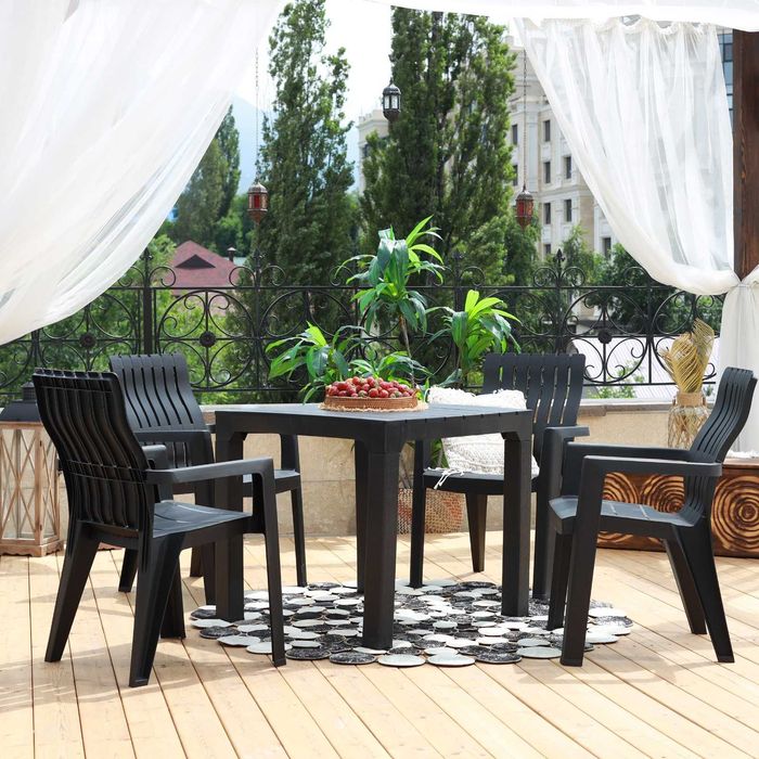 Набор садовой мебели КАНТ, цвет венге, в наличии в завода