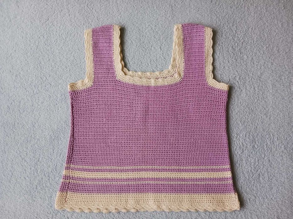 Блуза - нова, плетена на 1 кука