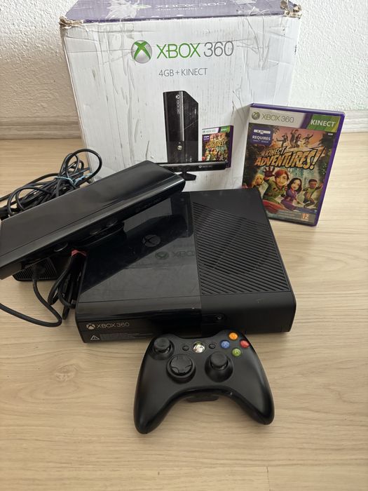 Xbox 360 E, modat, mantea originala, 320gb, Kinect