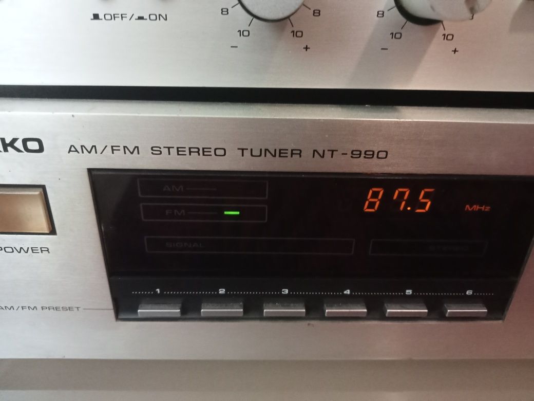 Amplificator Nikko na 2090,Tuner Nikko nt990, Cd-player yamaha cdx450