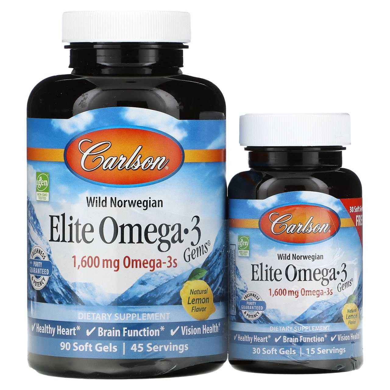 карслонс омега-3  1600мг. рыбий жир 1600мг. carlson omega-3 1600mg.