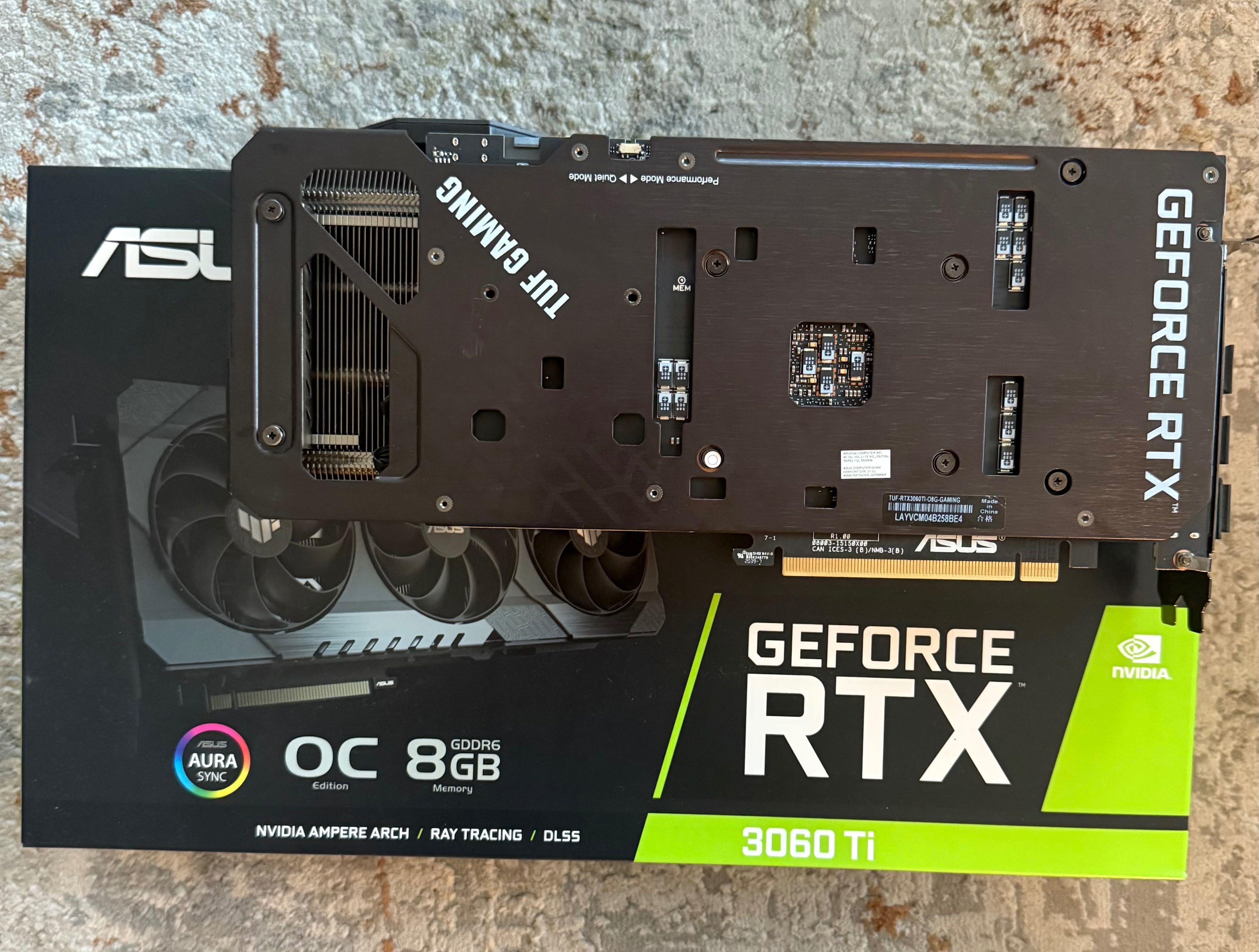 Asus TUF RTX 3060TI