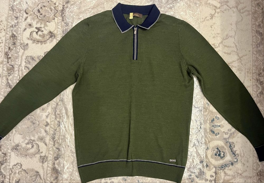 Кофта(поло) с длинными рукавами