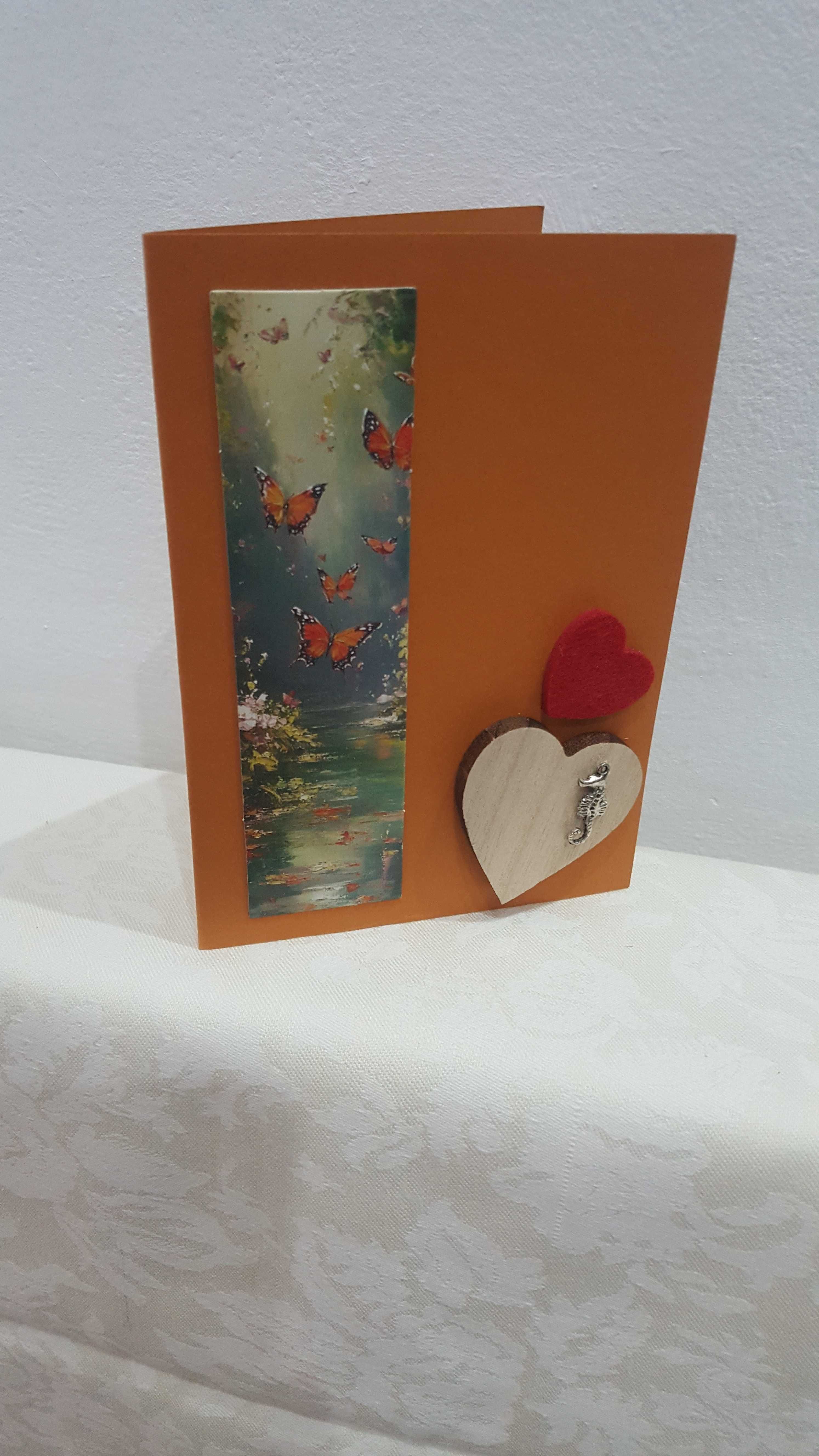 Felicitări lucrate manual