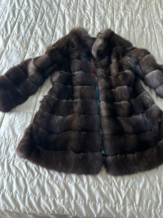 Шуба соболь баргузинский мех