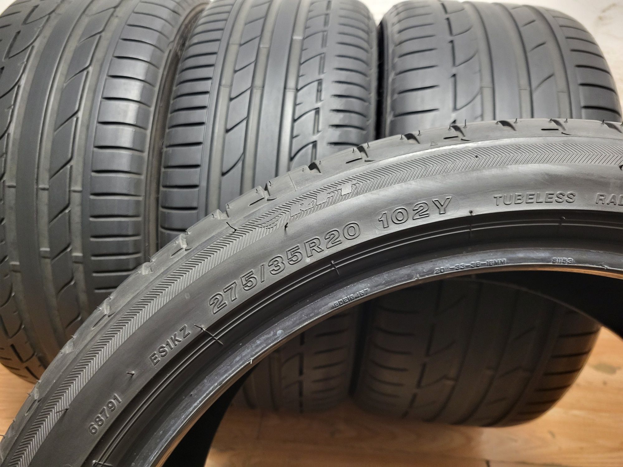 245/40/20 и 275/35/20 Bridgestone / пакет летни гуми