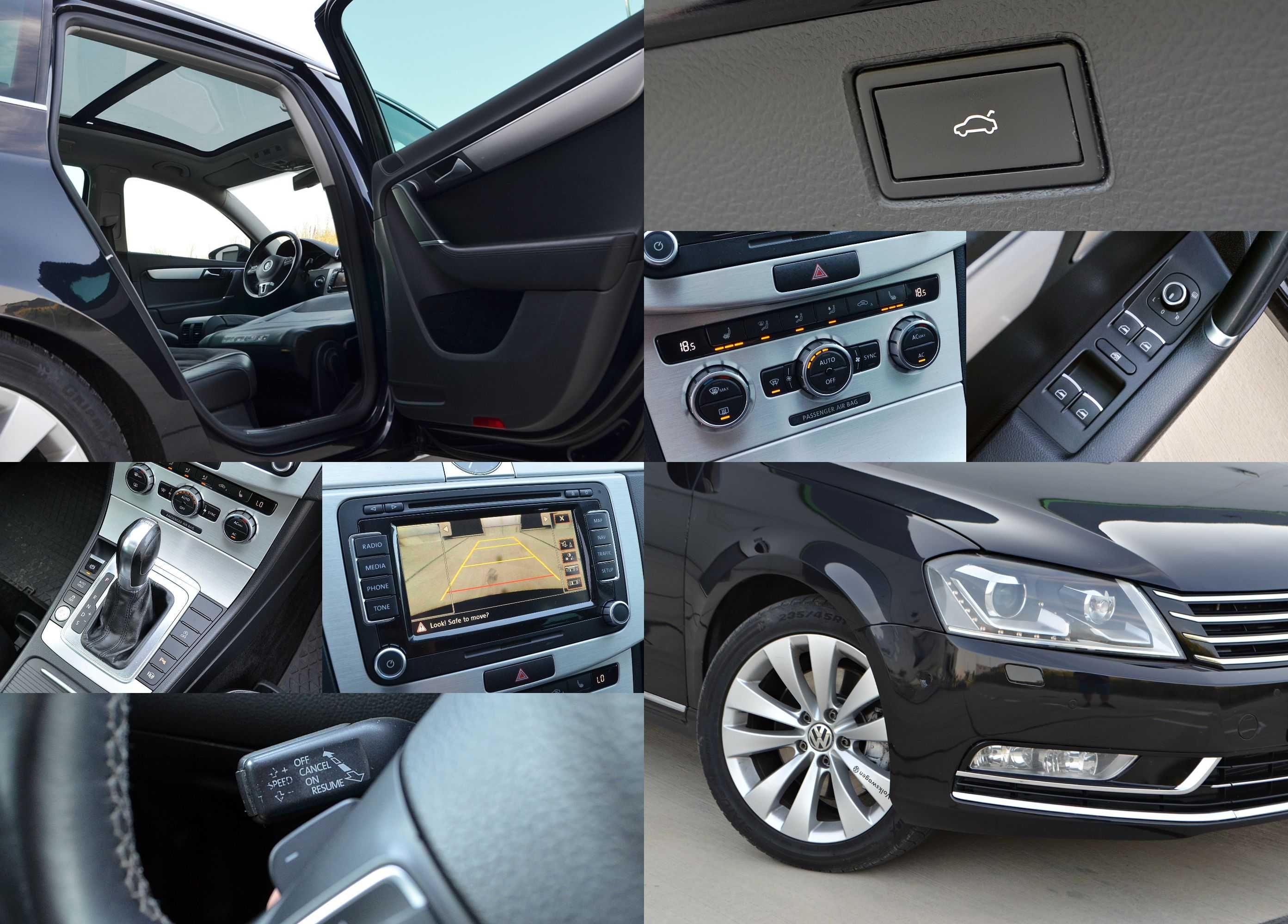 VW Passat B7 2.0tdi 170cp Automat DSG Trapa Alcantara KeyLess Camera