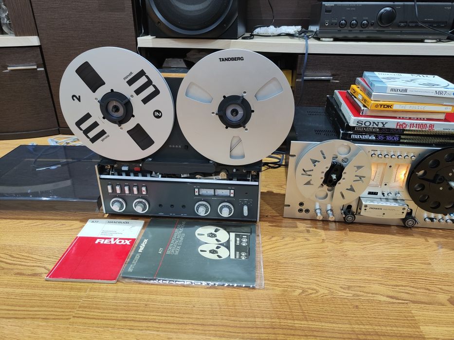 Magnetofoane Akai, ReVox, Pioneer