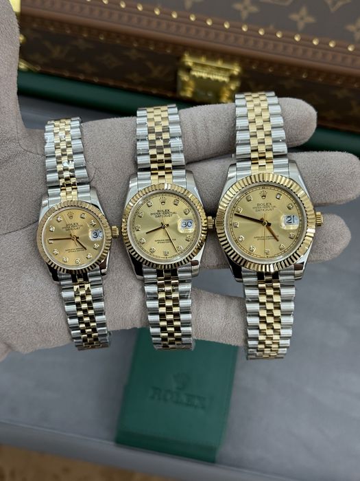 Rolex Date-Just 31/36/41mm Champagne Dial