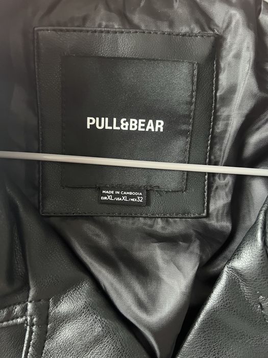 Geaca piele Pull&Bear XL