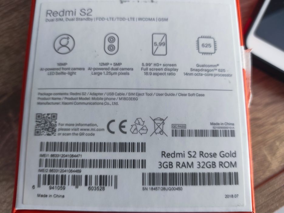 Xiaomi Redmi S2!