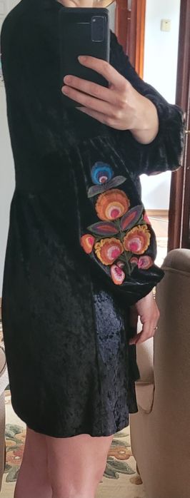 Rochie din catifea